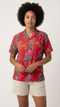Jungle Bird Women's Hawaiian Camp Shirt