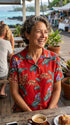Jungle Bird Women's Hawaiian Camp Shirt