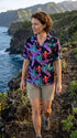 Jungle Bird Women's Hawaiian Camp Shirt