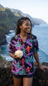 Jungle Bird Women's Hawaiian Camp Shirt