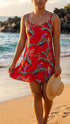 Jungle Bird Women's Princess Seam Flared Hawaiian Dress