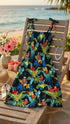 Women's Smocked Tube Dress – Jungle Parrot Print