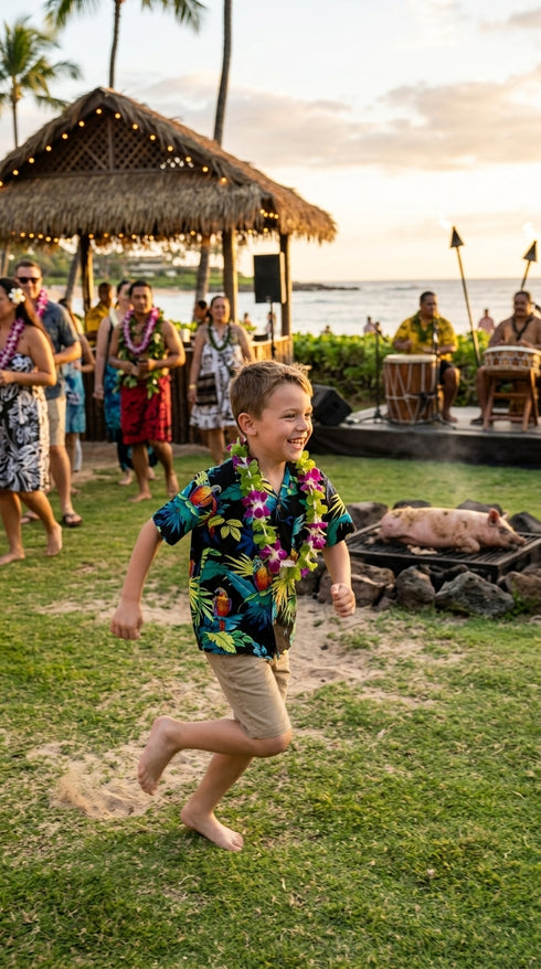 RJC Boys Jungle Parrot Shirt