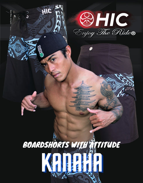 Hawaiian Island Creations (HIC) 21" Kanaha 8 Way Stretch Boardshorts