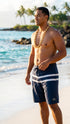 Go Barefoot Kick Back 8-Way Octo Stretch Men's Board Shorts – Limited Edition