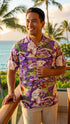 Land of Aloha Men's Classic Hawaiian Custom Made Shirt (Big or Tall Size)