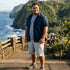 HIC 23" Mauna Kea Peached Microsuede Cargo Walkshorts