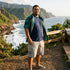 HIC 23" Mauna Kea Peached Microsuede Cargo Walkshorts