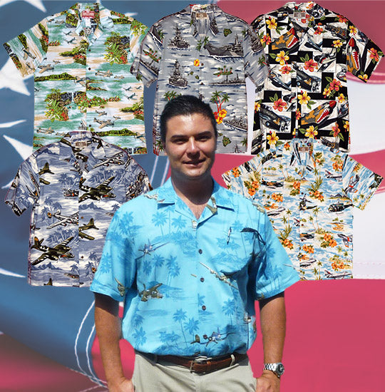 Military related Hawaiian aloha prints - thank you for your service