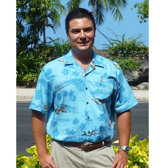 Military related Hawaiian shirts