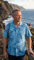 Native Tribal Symbol Men's Cotton Hawaiian Shirt