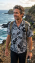 Native Tribal Symbol Men's Cotton Hawaiian Shirt