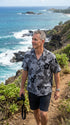 Native Tribal Symbol Men's Cotton Hawaiian Shirt