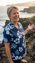 RJC Old School Hibiscus Women's Hawaiian Camp Shirt, view 5 of 13