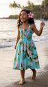 RJC Girls Orchid Plumeria Elastic Tube Dress