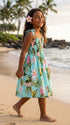 RJC Girls Orchid Plumeria Elastic Tube Dress