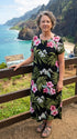 RJC Pale Hibiscus Orchid Womens Evening Dress