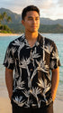 Paradise Found Men's Pareau Paradise Hawaiian Shirt, view 6 of 13