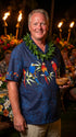 Pacific Legend Mens S to 4X Parrot Bamboo Chest Band Shirt