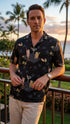 Paradise Found Men's Pau Hana Cocktail Silk Shirt