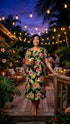 Pineapple Hibiscus Cotton Muu Muu Dress