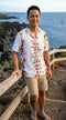 RJC Mens Plumeria Bamboo Rayon Shirt