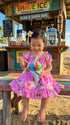 RJC Baby Girls Plumeria Garden Puff Sleeve 2pc Set