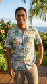 Plumeria Island Men's Hawaiian Shirt