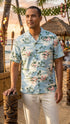 Plumeria Island Men's Hawaiian Shirt