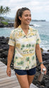 Polynesian Island Women's Hawaiian Camp Shirt