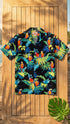 Jungle Parrot Men's Hawaiian Shirt