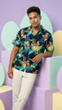 Jungle Parrot Men's Hawaiian Shirt