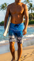 Hawaiian Island Creations (HIC) 20" Digital Coast 8 Way Stretch Boardshorts