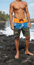 Hawaiian Island Creations (HIC) 20" UA HUKA 8 Way Stretch Boardshorts