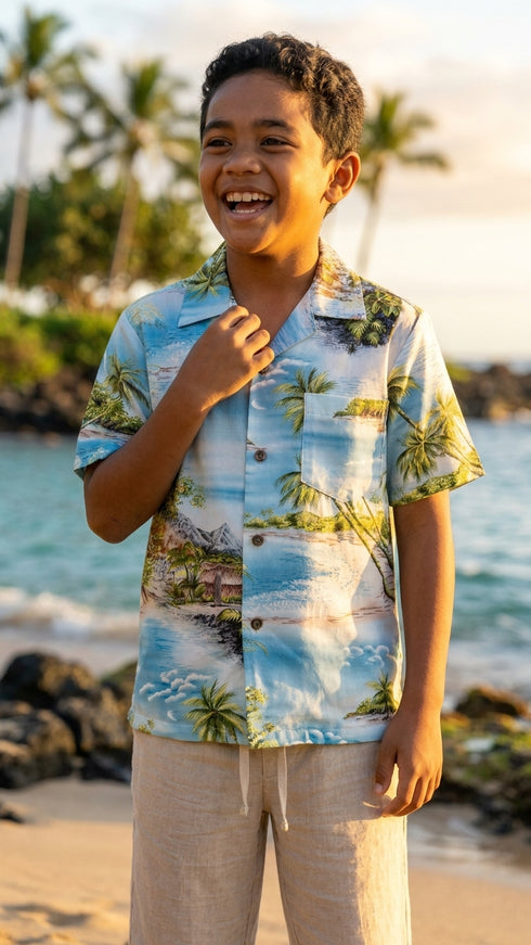 RJC Boys Paradise Island Surf Shirt