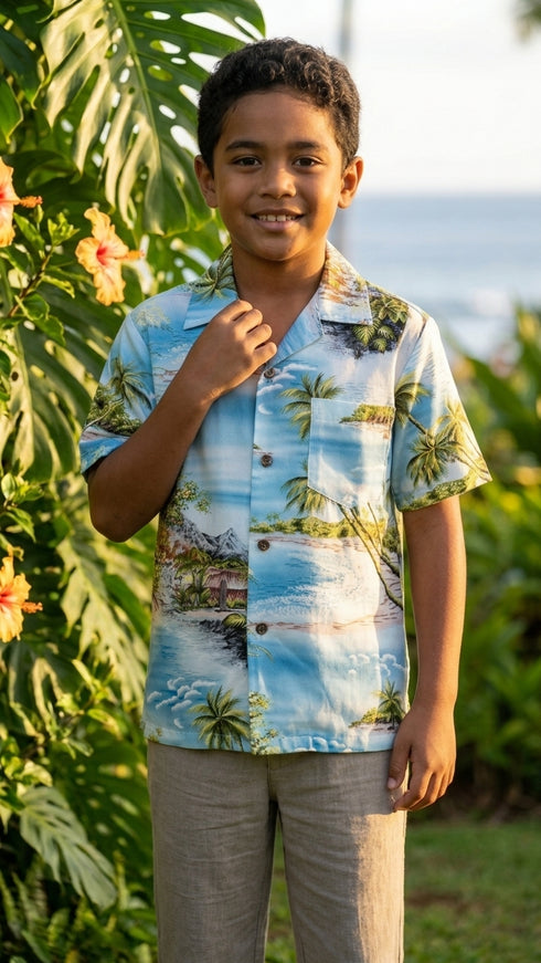 RJC Boys Paradise Island Surf Shirt