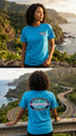 The Road to Hana Maui Survivor Screen Printed Hawaiian T-Shirt