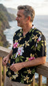 Paradise Found Men's Hibiscus Summer Hawaiian Shirt, view 2 of 9