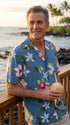 Paradise Found Men's Hibiscus Summer Hawaiian Shirt, view 4 of 9