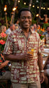 Made in USA - Go Barefoot Men's Surfboards Reverse Aloha Shirt