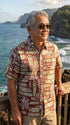 Made in USA - Go Barefoot Men's Surfboards Reverse Aloha Shirt