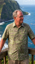 Made in USA - Go Barefoot Men's Surfboards Reverse Aloha Shirt