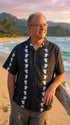 Turtle Panel Men's Aloha Shirts