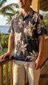 RJC Mens Ukulele Pineapple Reverse Shirt