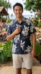 RJC Mens Ukulele Pineapple Reverse Shirt