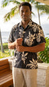RJC Mens Ukulele Pineapple Reverse Shirt
