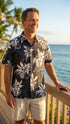 RJC Mens Ukulele Pineapple Reverse Shirt