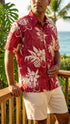 RJC Mens Ukulele Pineapple Reverse Shirt