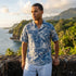 RJC Mens Woodcut Hawaiian II Reverse Shirt