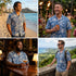 RJC Mens Woodcut Hawaiian II Reverse Shirt